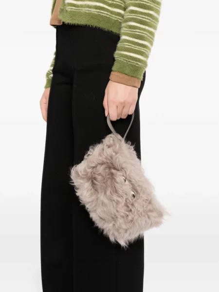 Geantă plic Anya Hindmarch gri