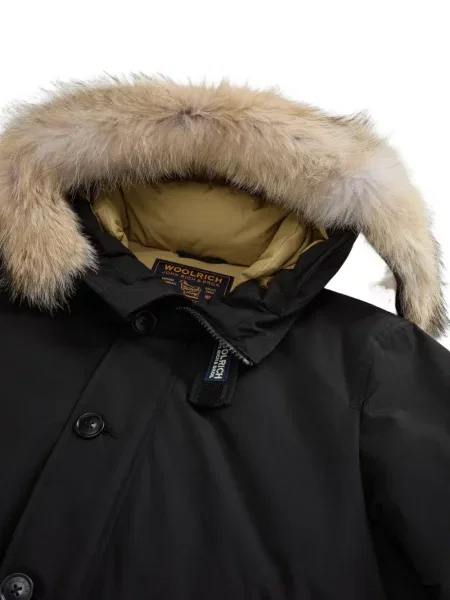 Geacă Woolrich cu blană negru