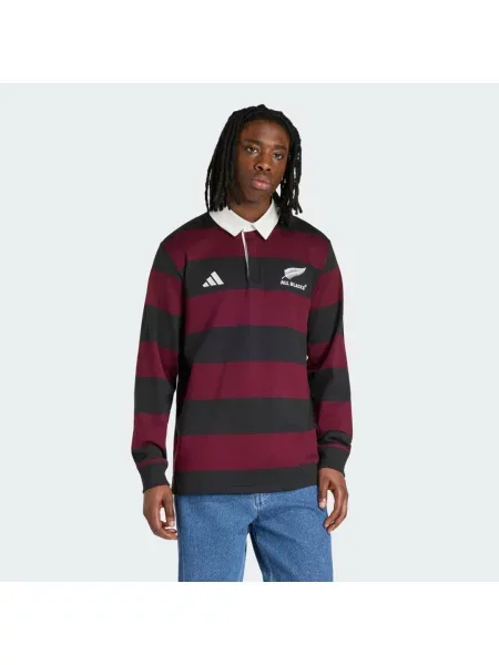 Koszulka polo All Blacks Heritage czarna