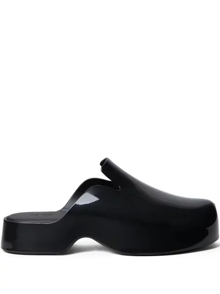 Papuci tip mules Melissa negru