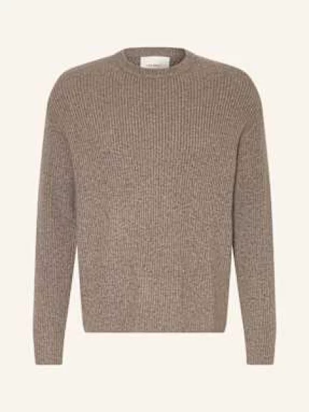 Lisa Yang Kašmírový Svetr William černošedá