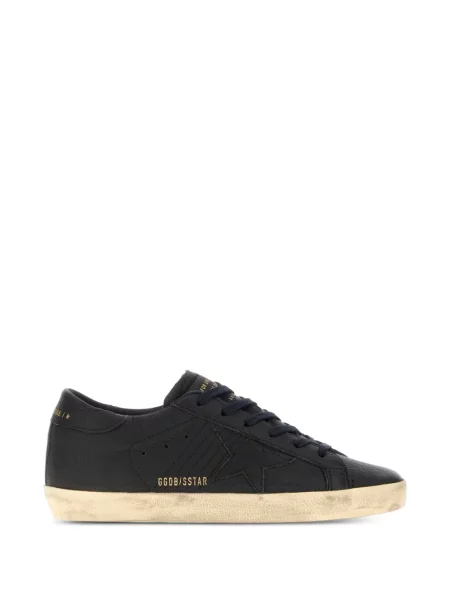 Sneakerși Golden Goose din piele albastru