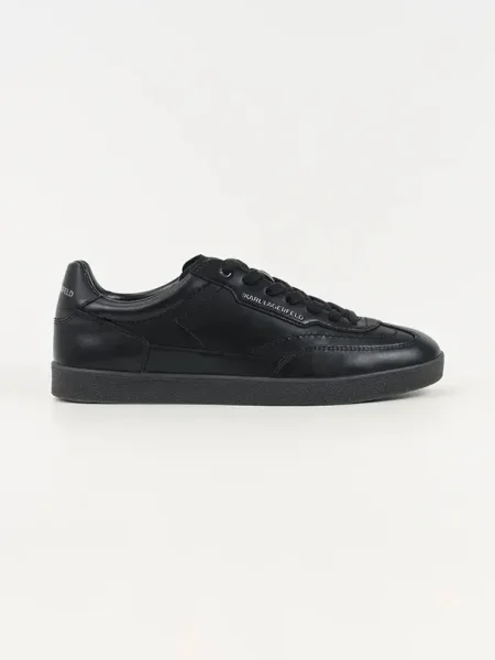 Sneakerși Karl Lagerfeld din piele negru