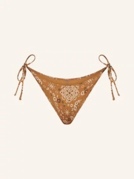 Skims Triangulární Bikiny Signature Swim alb almond bandana