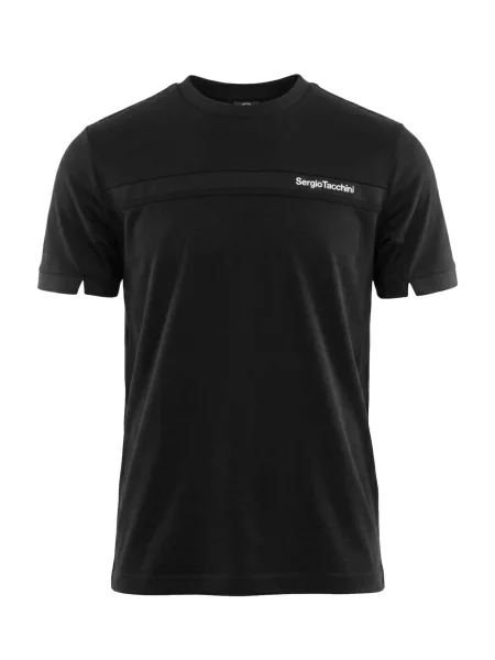 Sergio Tacchini Póló Riflesso fekete fehér