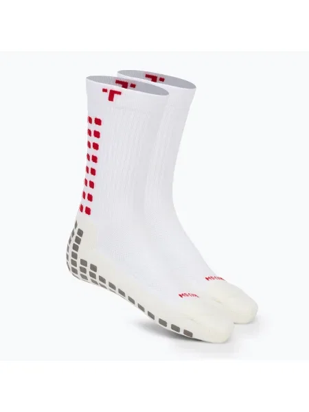TRUsox Mid-Calf Cushion limitált kiadású fehér/piros zokni. Méret: EU fehér