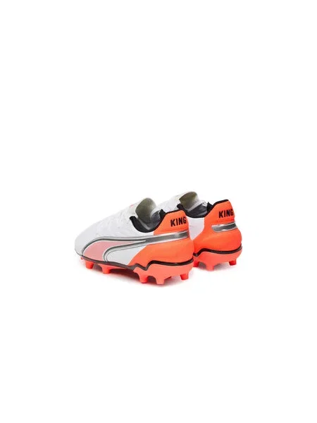 Čevlji za nagomet Puma King Match Fg/Ag Jr 01 bela