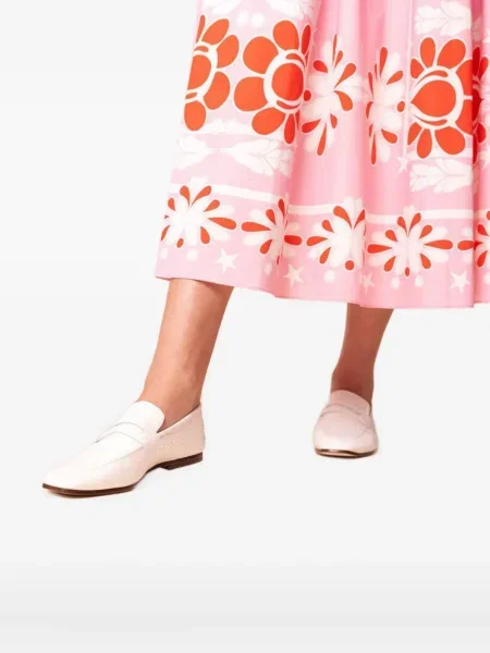 Pantofi loafer Sophique alb