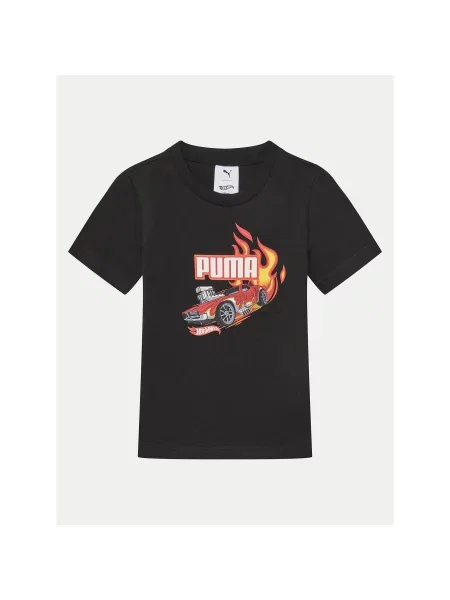 Puma Футболка Hot Wheels Regular Fit чорний