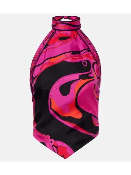Top Pucci de mătase