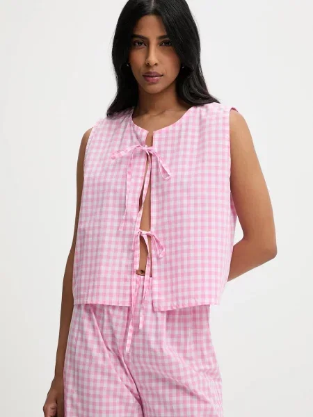 Блуза Answear Lab дамска с десен розово