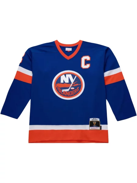 Cămașă Mitchell & Ness din jerseu albastru