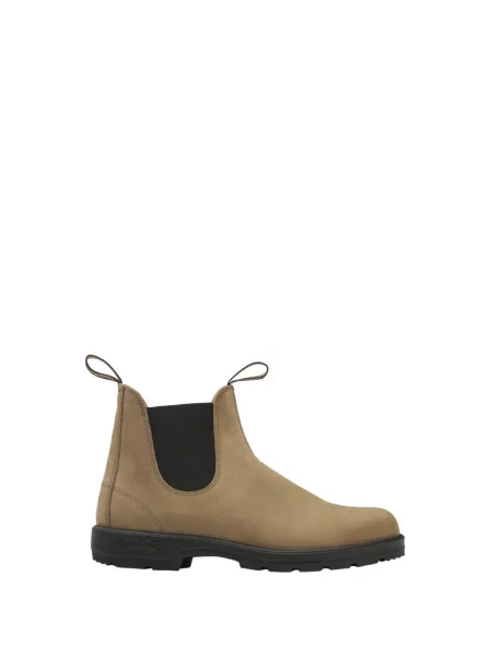 Botki Blundstone z nubuku zielone