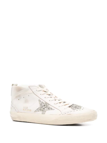 Маратонки Golden Goose Mid Star с връзки с дантела