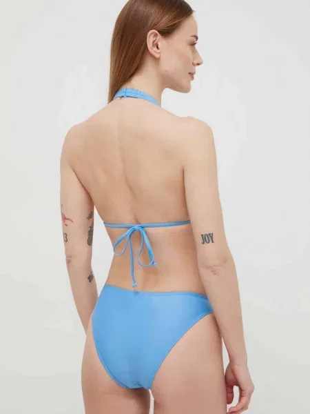 Adidas dwuczęściowy strój kąpielowy usztywniona miseczka niebieski