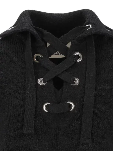 Pulover Isabel Marant de lână negru