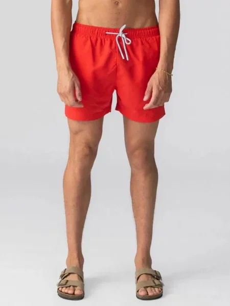 TEESHOPPEN Șorturi de baie Swimshorts roșu