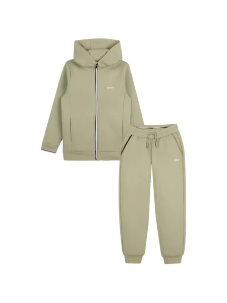 Komplet dresowy dziecięcy Bosswear zielony