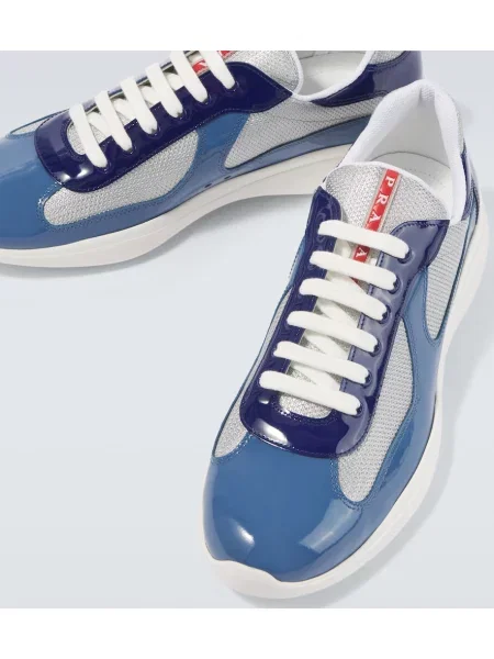 Sneakerși Prada albastru