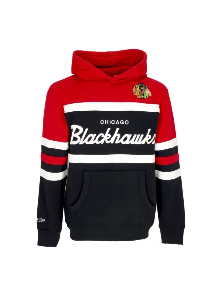 Bluza z kapturem Mitchell & Ness czarna