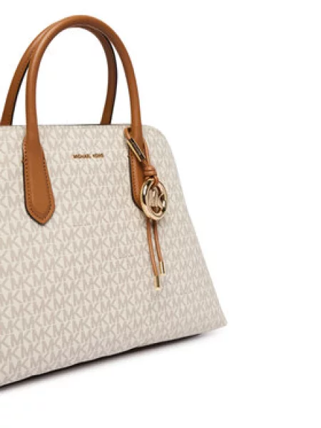 MICHAEL Michael Kors Rankinė gelsvai pilka / tamsi smėlio