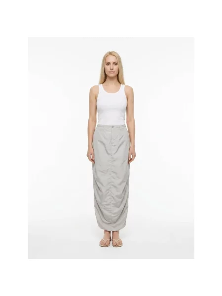 Spódnica maxi Dolce And Gabbana szara