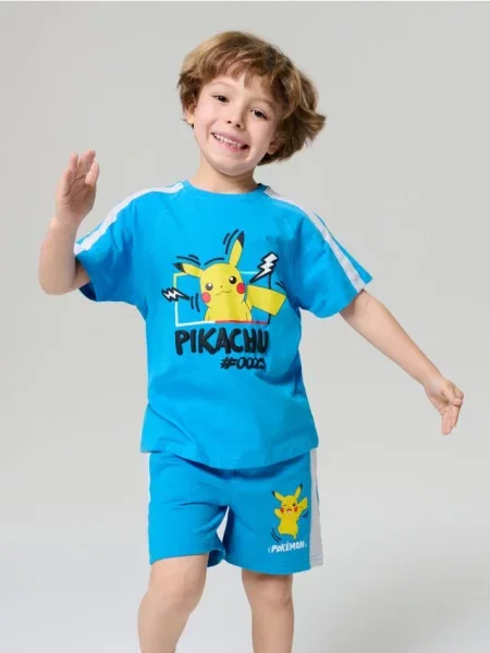 Sinsay Kraťasy Pokémon modrá