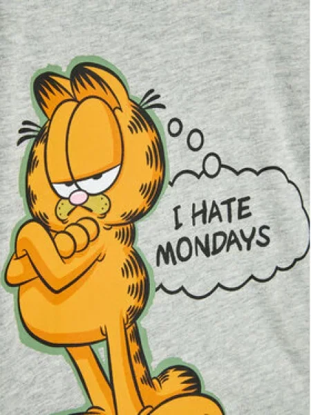United Colors Of Benetton T-shirt Garfield siva