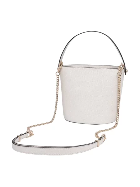 Guess torebka crossbody z imitacji skóry PATSIE biała