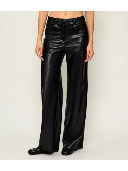 Marc Cain Pantaloni Warri | Relaxed fit negru