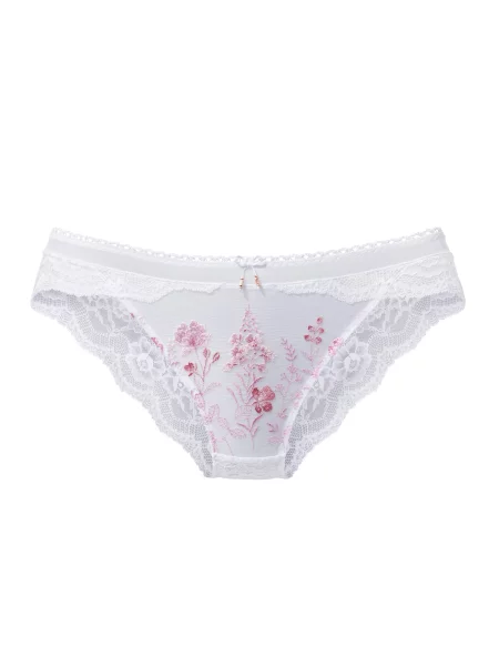 LASCANA Slip roz pal / roz pastel alb