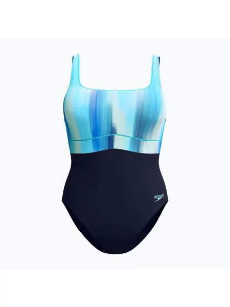 Пола Speedo с принт синьо