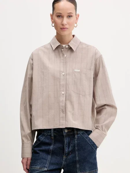 Srajca Guess Jeans bež