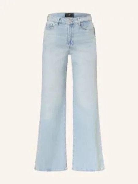 7 For All Mankind Dżinsy Z Rozszerzanymi Nogawkami Retro Flare blau