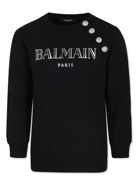 Bluza dziecięca Balmain czarna