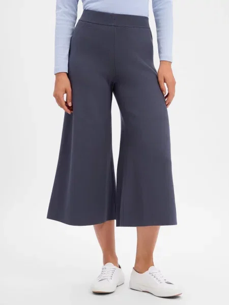 Msch Copenhagen Spodnie typu cuotte Kobiety XS/S niebieski