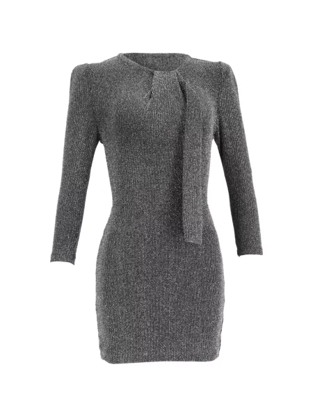 Rochie maxi Iro lungă de costum gri