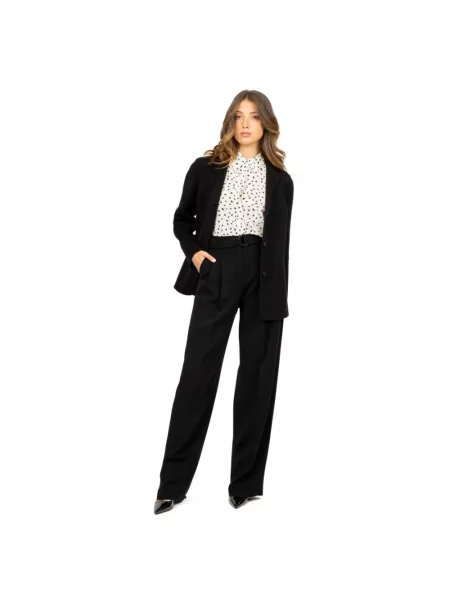 Spodnie Max Mara Studio czarne