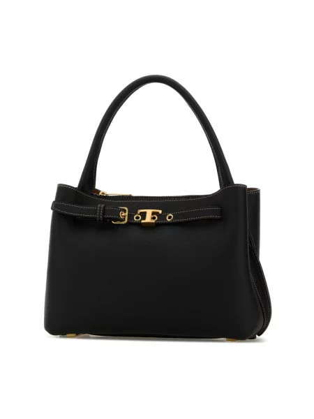 Torebka Tod's skórzana czarna