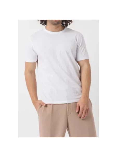 T-shirt o kroju regular fit z teksturowanej bawełny Model TEGOOD' Boss Orange biała