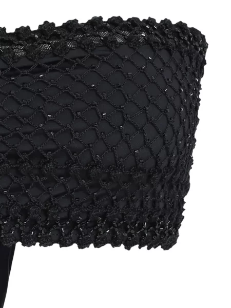 Bikini Amir Slama tricotate negru