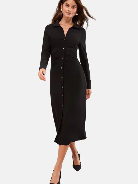 Lipsy Rochie tip bluză negru