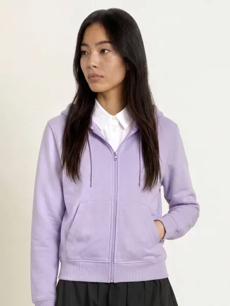 Tommy Jeans Mikina světle fialová