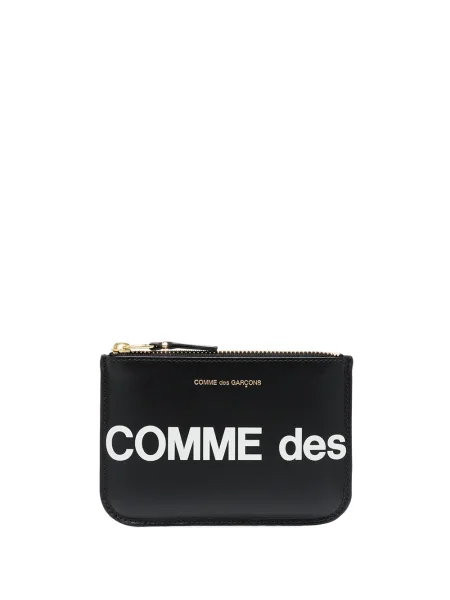Portofel Comme Des Garçons Wallet cu imagine negru