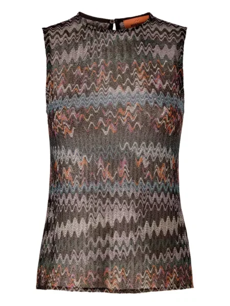 Top Missoni maro