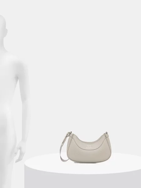 Кожаная сумка через плечо Armani Exchange