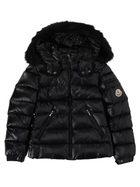 Futro dziecięce Moncler Enfant czarne