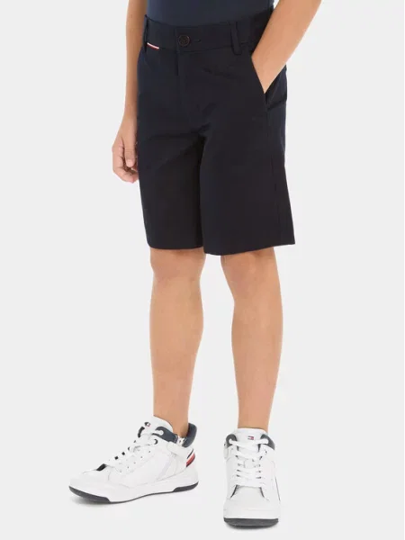 Tommy Hilfiger Σορτς υφασμάτινο Σκούρο μπλε
