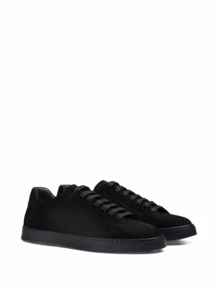 Sneakers Doucal's σουέντ μαύρο