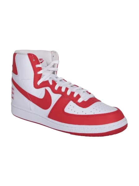 Sneakersy Comme Des Garcons skórzane czerwone